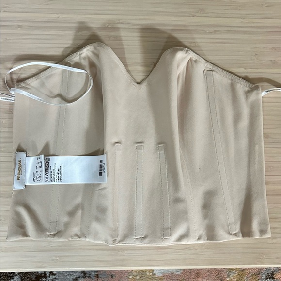 Pronovias Strapless Bodice Top - New Without Tags - Picture 4 of 5